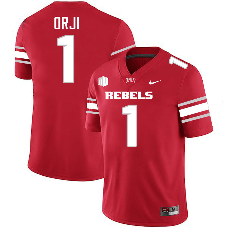 UNLV Rebels #1 Alex Orji College Football Jerseys,Uniforms-Scarlet
